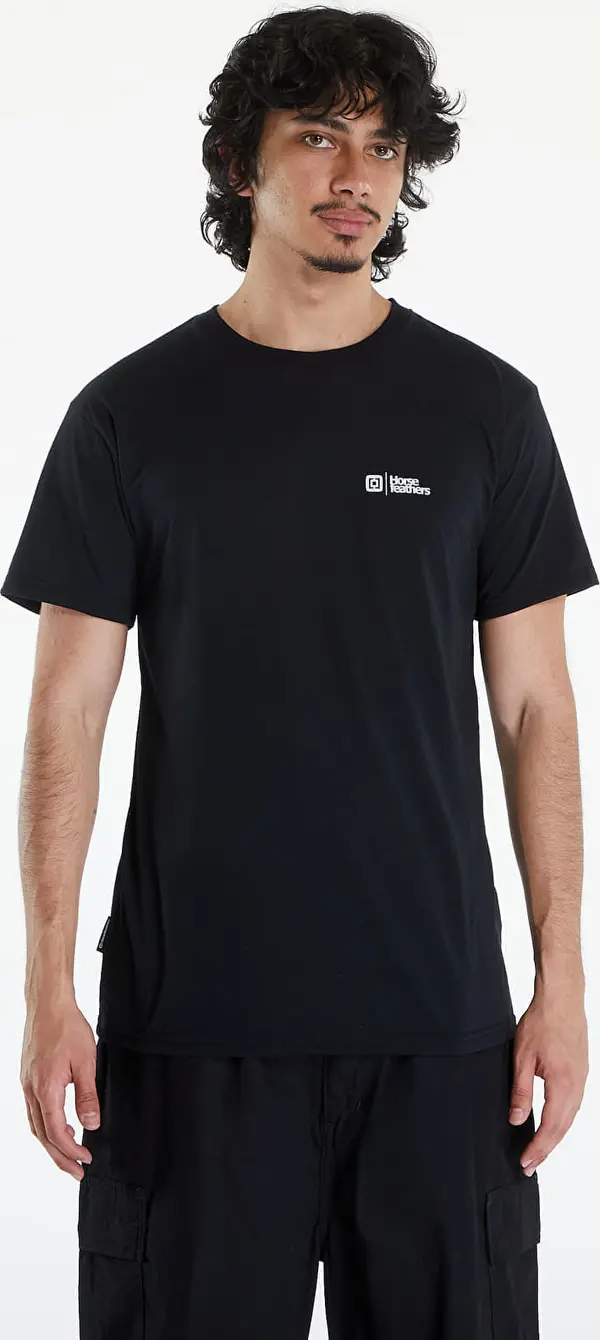 Horsefeathers Majice Horsefeathers Rooter T-Shirt Black L