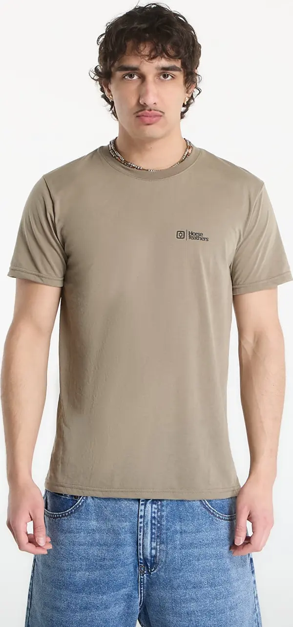 Horsefeathers Majice Horsefeathers Rooter Tech T-Shirt Taupe XL