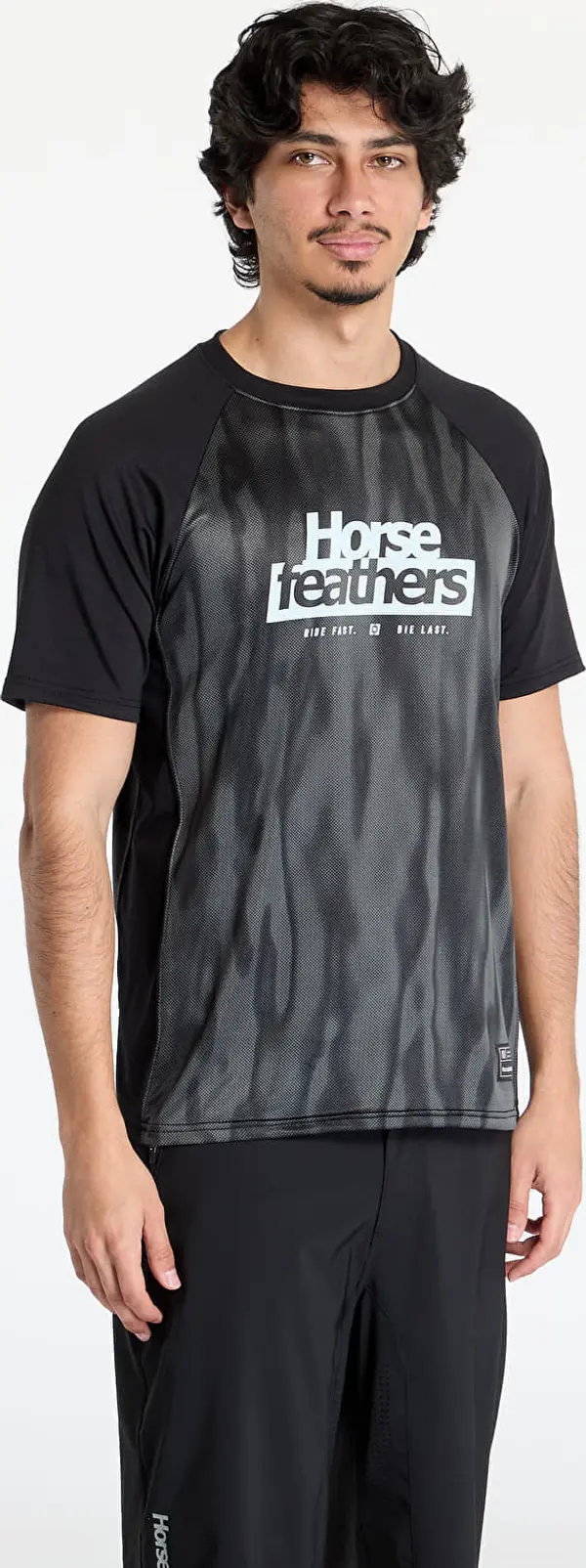 Horsefeathers Majice Horsefeathers Spike Bike Jersey Halftone/ Black M