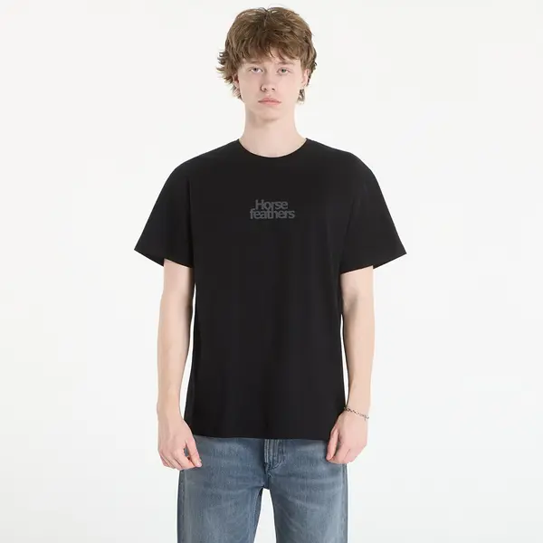 Horsefeathers Majice Horsefeathers Strict T-Shirt Black L