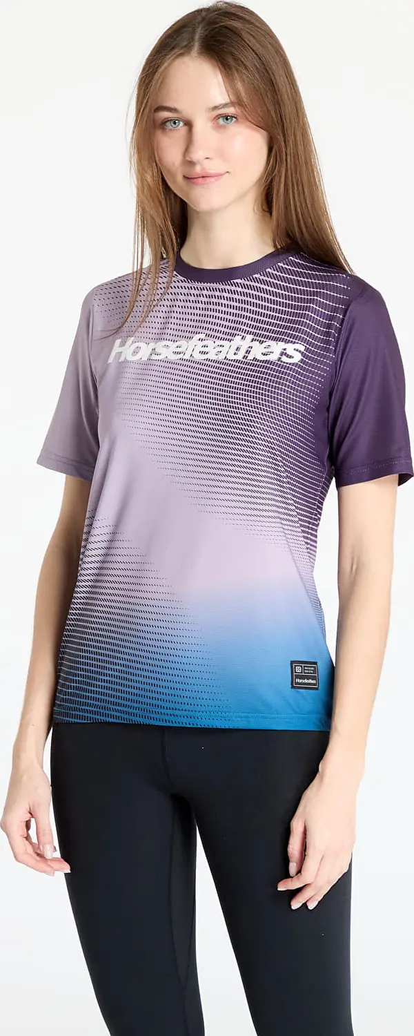 Horsefeathers Majice Horsefeathers W Quantum Bike Jersey Iris Fade Out S