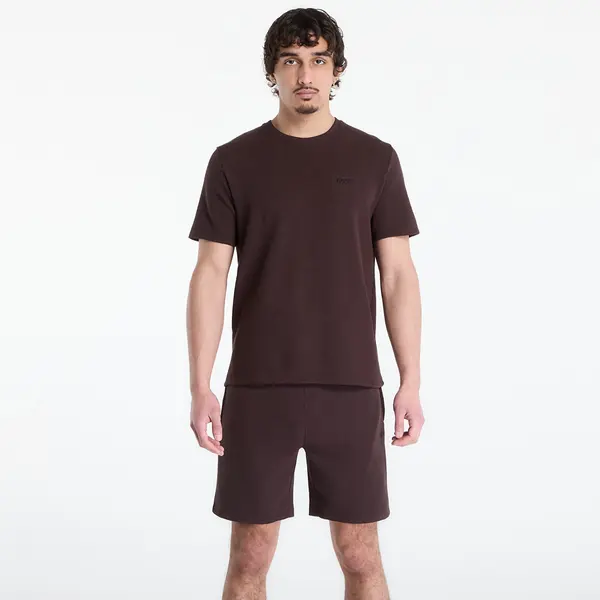 Hugo Boss Majice Hugo Boss Pyjama T-Shirt With Embroidered Logo Dark Brown S