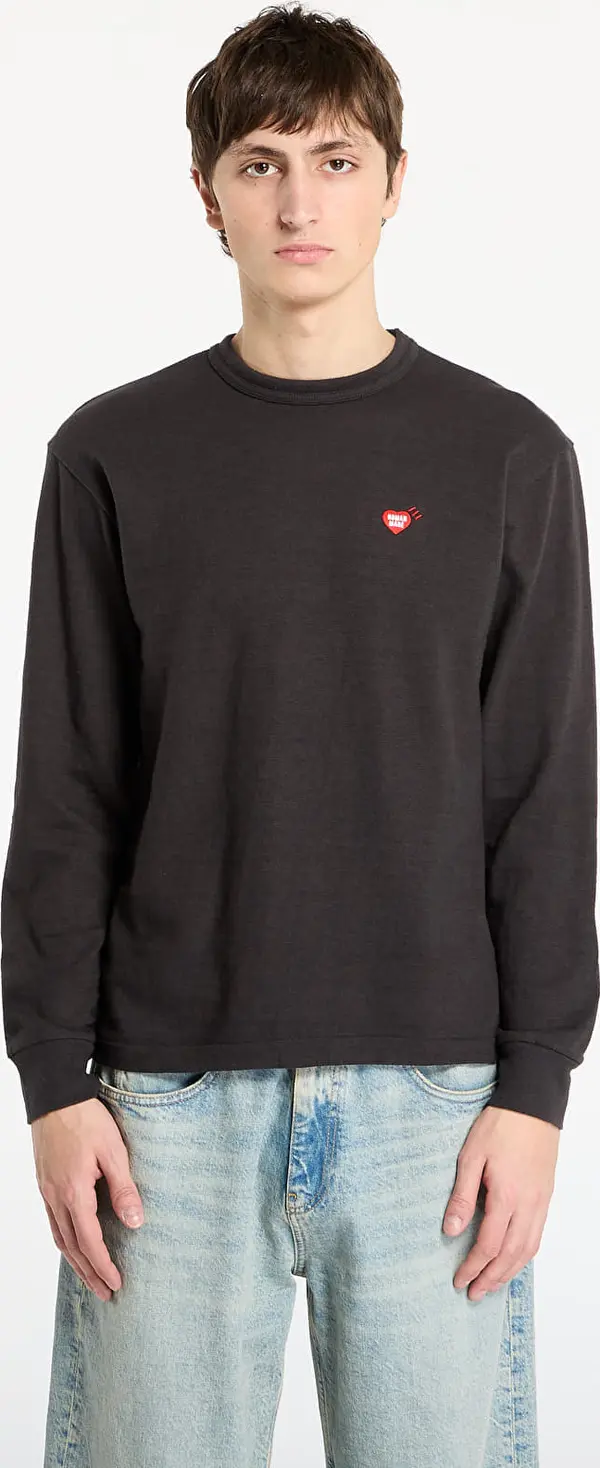HUMAN MADE Majice HUMAN MADE Graphic L/S T-Shirt 2 UNISEX Black M