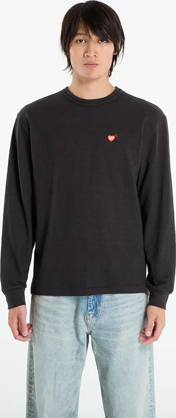HUMAN MADE Majice HUMAN MADE Graphic L/S T-Shirt Black L