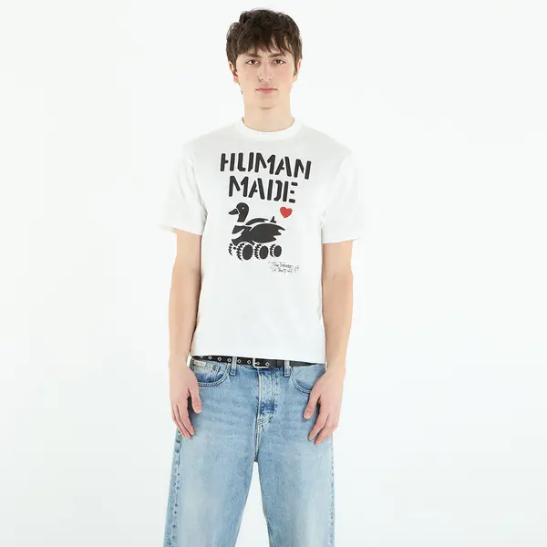 HUMAN MADE Majice HUMAN MADE Graphic T-Shirt UNISEX White S