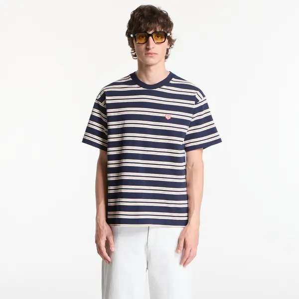 HUMAN MADE Majice HUMAN MADE Striped T-Shirt UNISEX Navy XXL