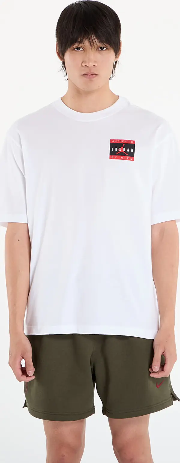 Jordan Majice Jordan Brand Men's T-Shirt White/ University Red XL