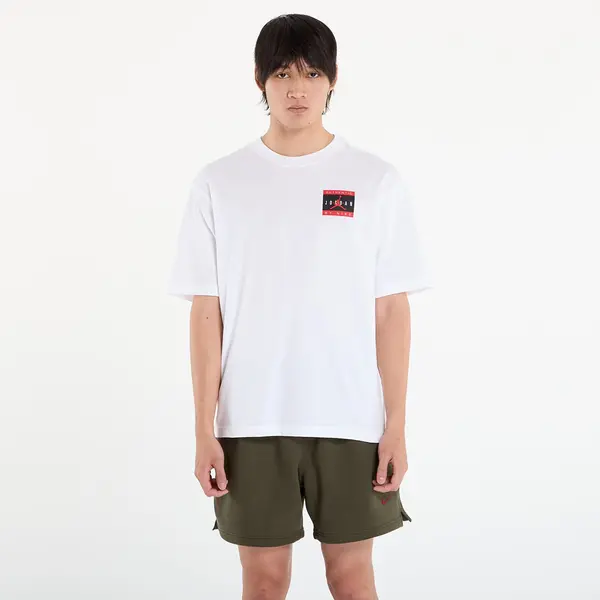 Jordan Majice Jordan Brand Men's T-Shirt White/ University Red XS