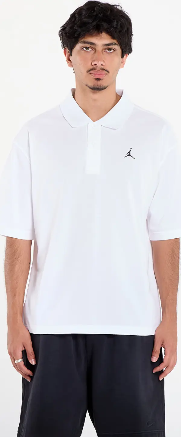 Jordan Majice Jordan Brooklyn Men's Polo White/ Black XXL