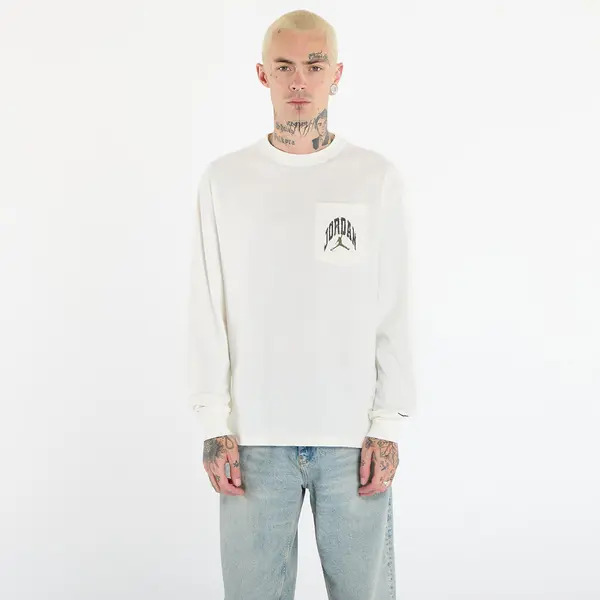 Jordan Majice Jordan Brooklyn Men's Realtree Long-Sleeve Pocket Crew Neck Sail/ Black M