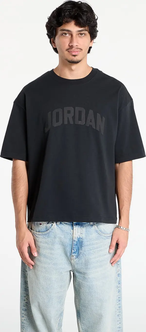 Jordan Majice Jordan Flight Essentials Men's T-Shirt Black/ Black XS