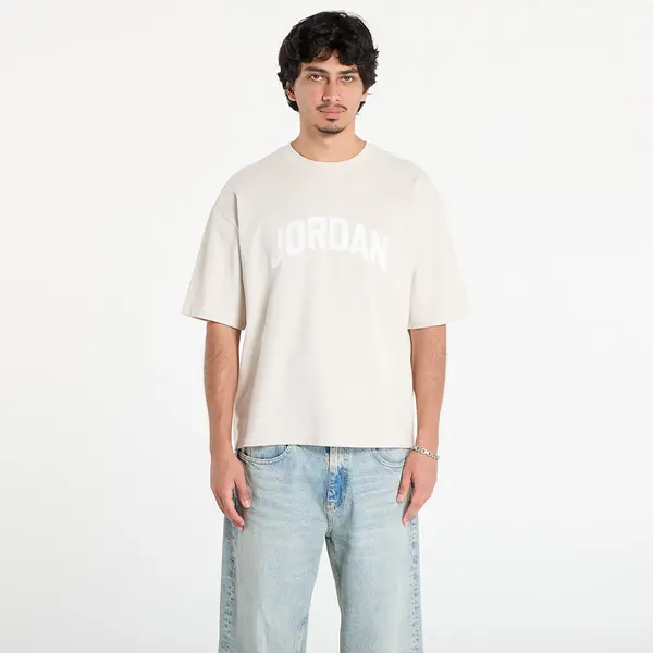 Jordan Majice Jordan Flight Essentials Men's T-Shirt Lt Orewood Brn/ Sail S