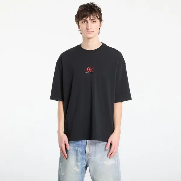 Jordan Majice Jordan Flight Men's Oversized Graphic T-Shrt Black L