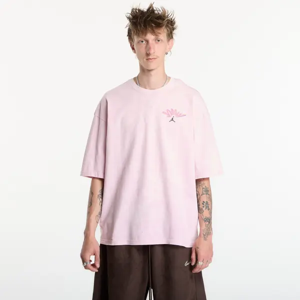 Jordan Majice Jordan Flight Men's T-Shirt Iced Carmine/ Black S