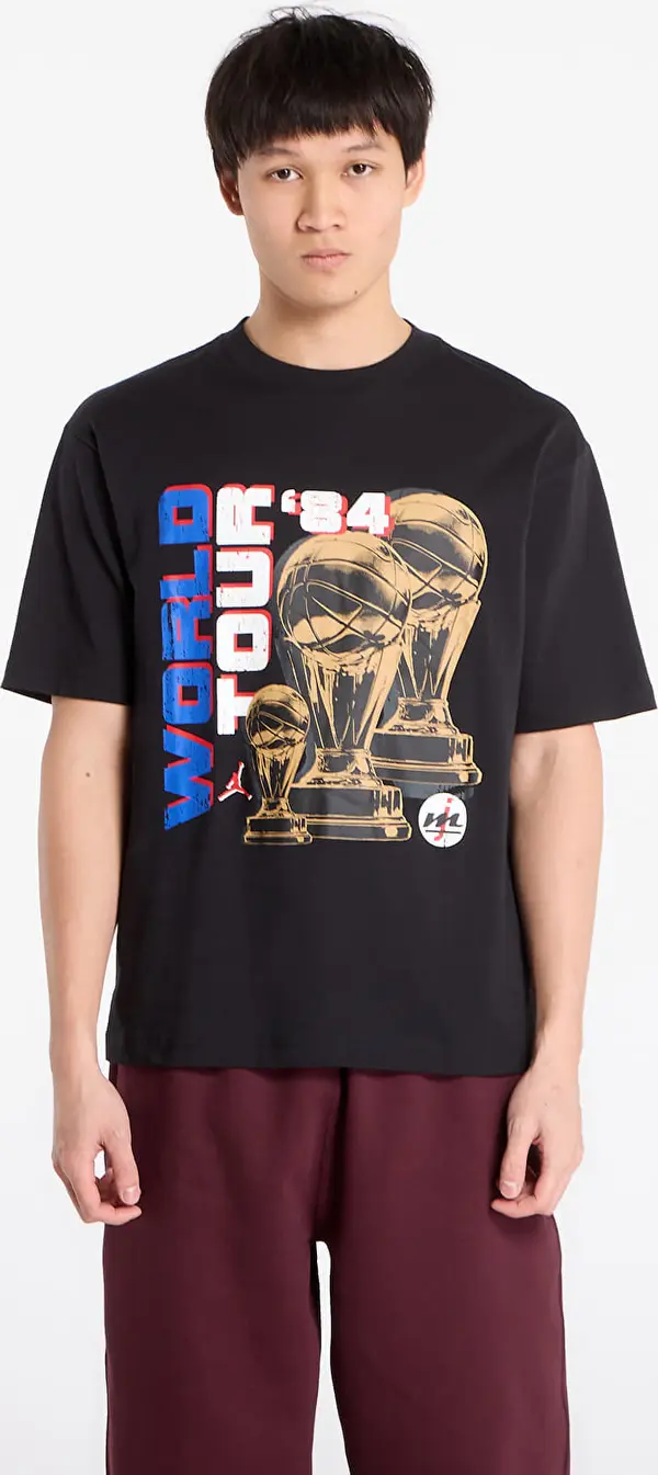 Jordan Majice Jordan M NC World Tour SS Crew Black XS