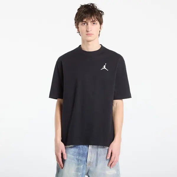 Jordan Majice Jordan Men's Embroidered Jumpman T-Shirt Black/ White L