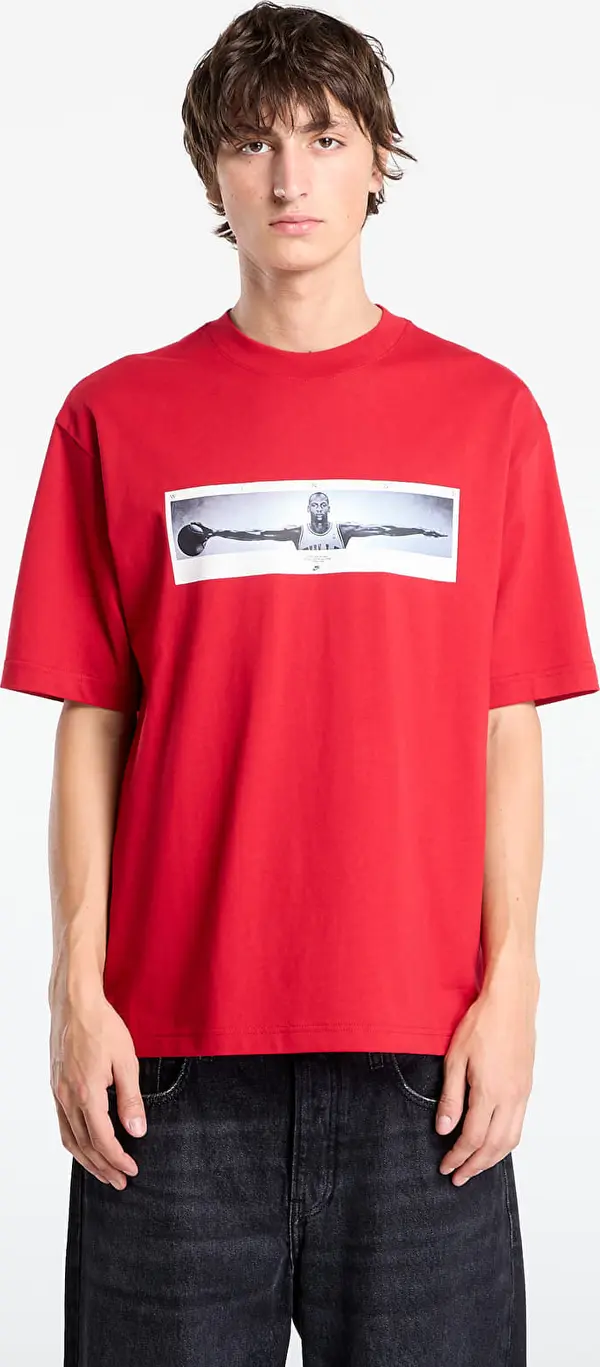Jordan Majice Jordan Men's Photo T-Shirt Gym Red/ Black XL