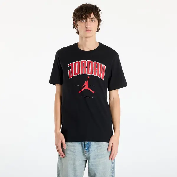 Jordan Majice Jordan Men's T-shirt Black/ Gym Red/ Gym Red L