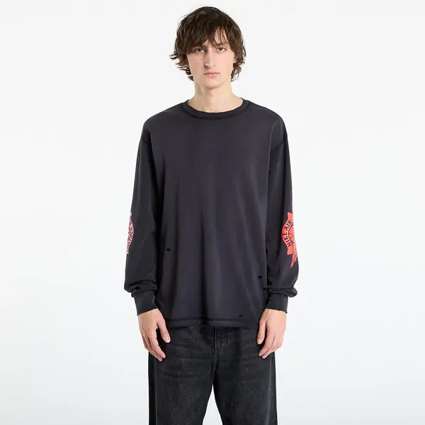 Jordan Majice Jordan Rare Air Men's Long-Sleeve T-Shirt Black/ Chile Red XS