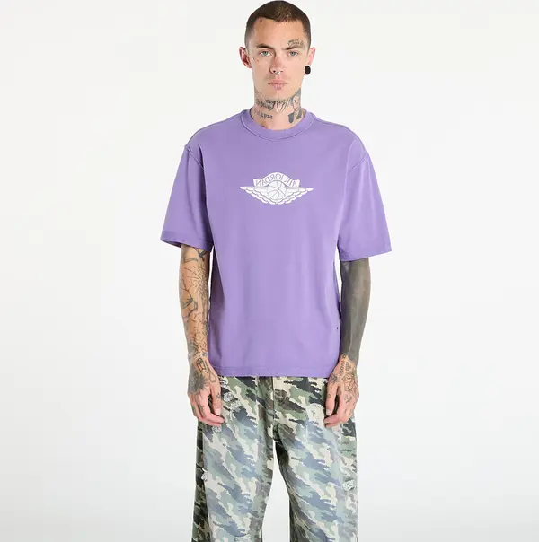 Jordan Majice Jordan Rare Air Men's T-Shirt Purple Earth/ Sail S