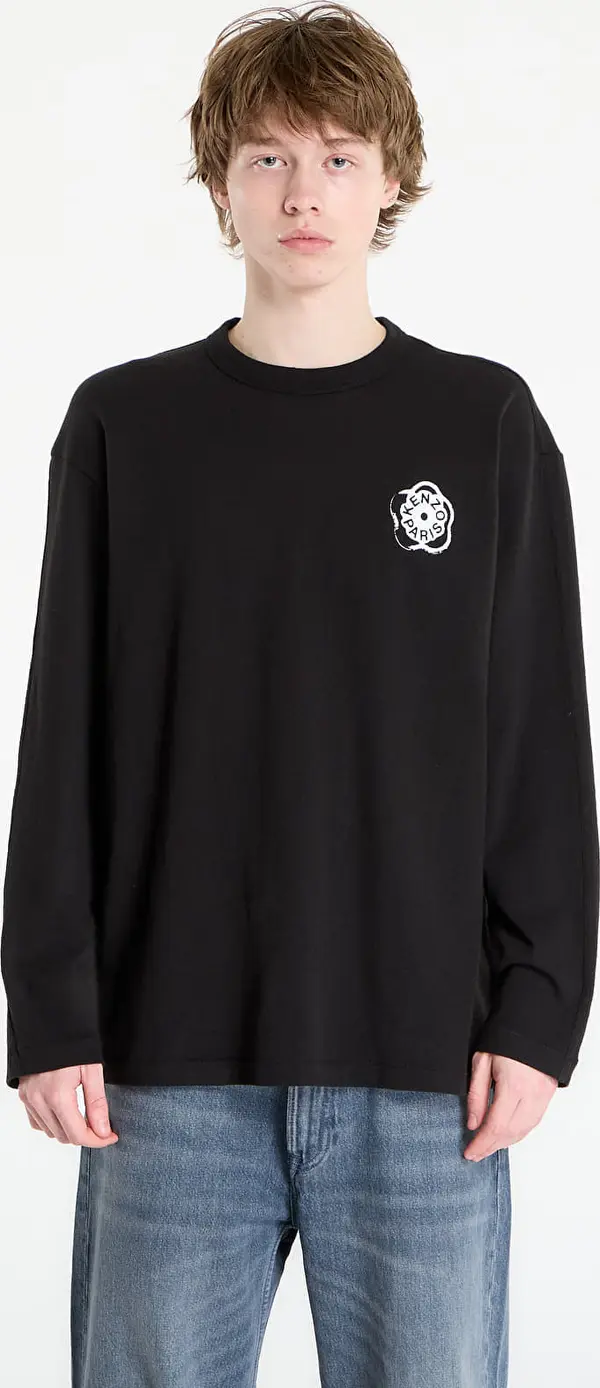 KENZO Majice KENZO Gots Boke Flower 2.0 Relax Lon Black S