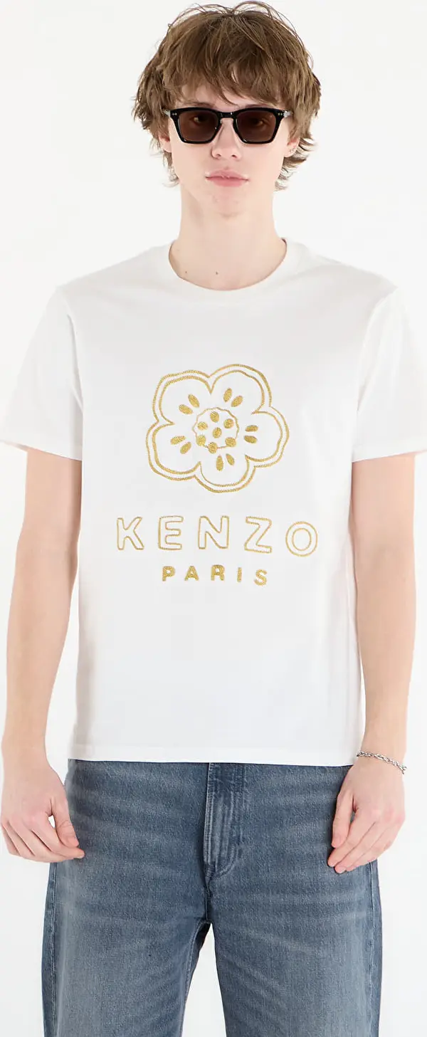 KENZO Majice KENZO Gots Boke Flower Slim T-Shirt Off White L