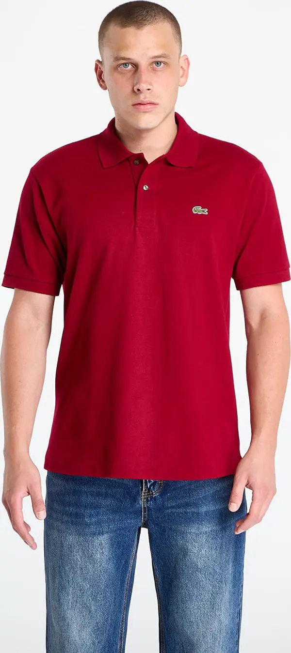 LACOSTE Majice LACOSTE Men's S/S Best Polo Bordeaux XL