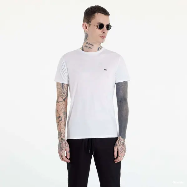 LACOSTE Majice LACOSTE Pima Tee White XL