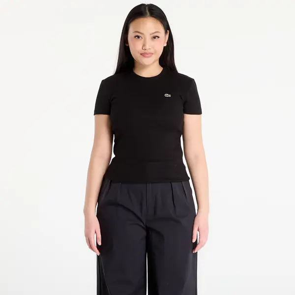 LACOSTE Majice LACOSTE Tee-Shirt Black 40