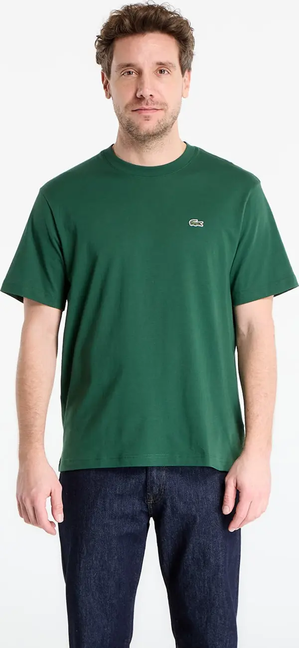 LACOSTE Majice LACOSTE Tee-Shirt Green 4