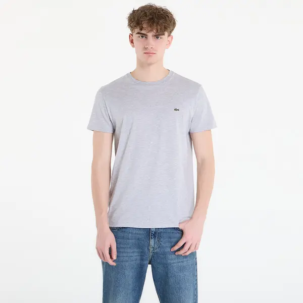 LACOSTE Majice LACOSTE Tee-Shirt Silver Chine 6