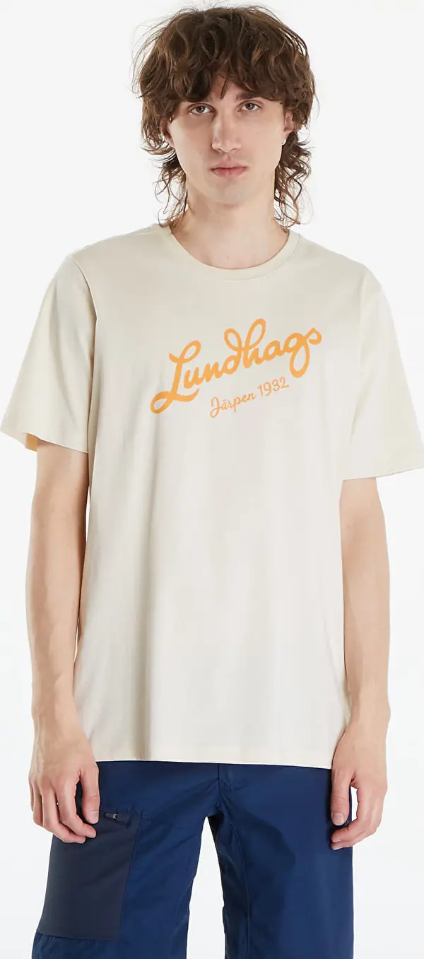 Lundhags Majice Lundhags Järpen Logo T-Shirt M Chalk White M