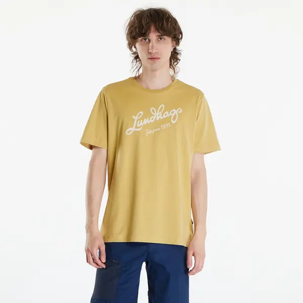 Lundhags Majice Lundhags Järpen Logo T-Shirt M Straw S