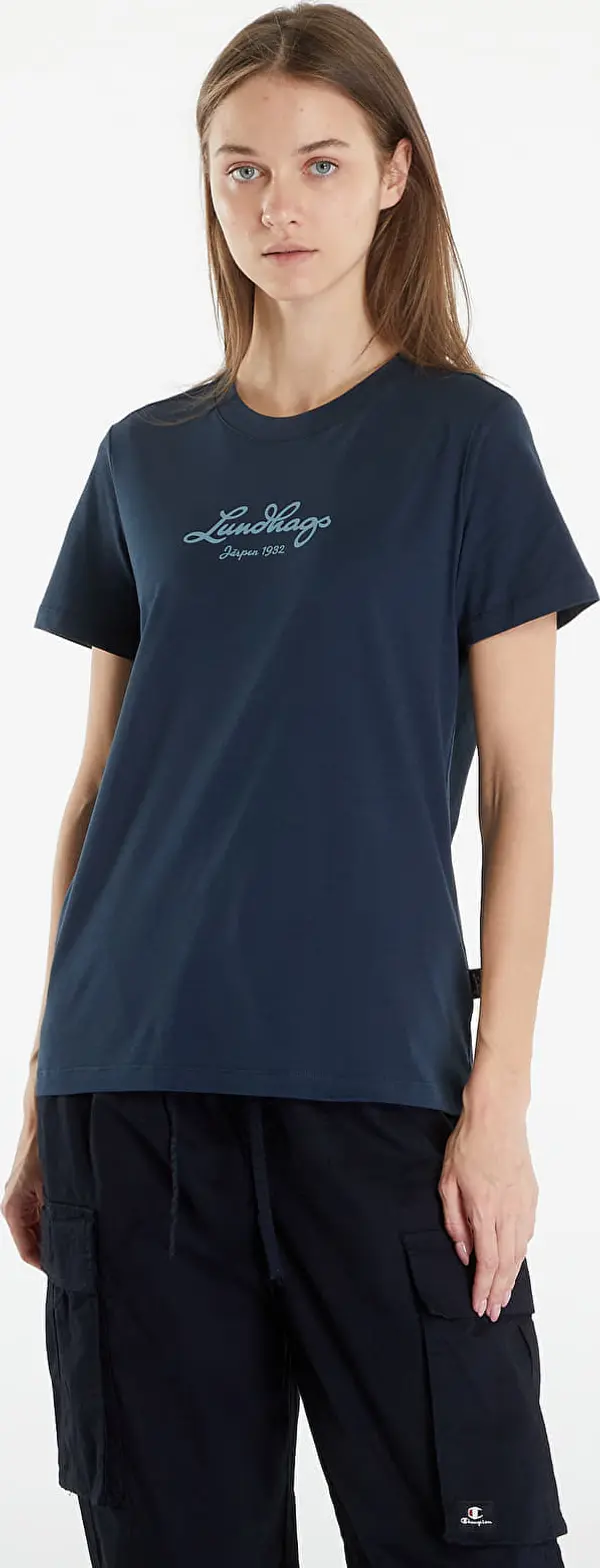 Lundhags Majice Lundhags Järpen Logo T-Shirt W Deep Blue XL