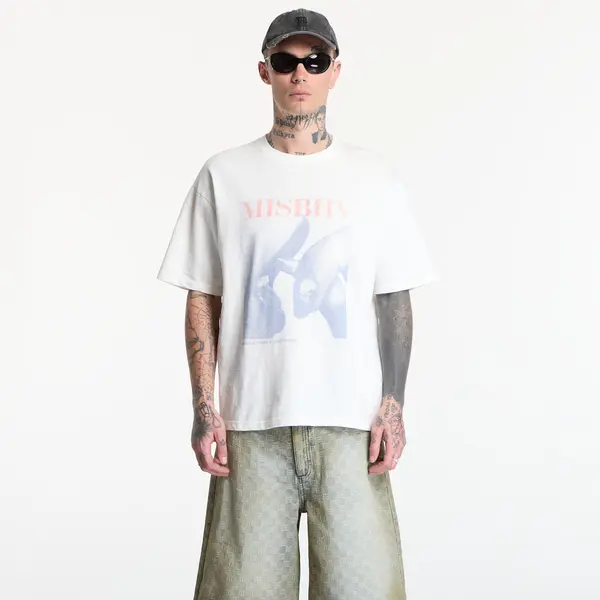 MISBHV Majice MISBHV Lip Stick T-Shirt UNISEX Off White L