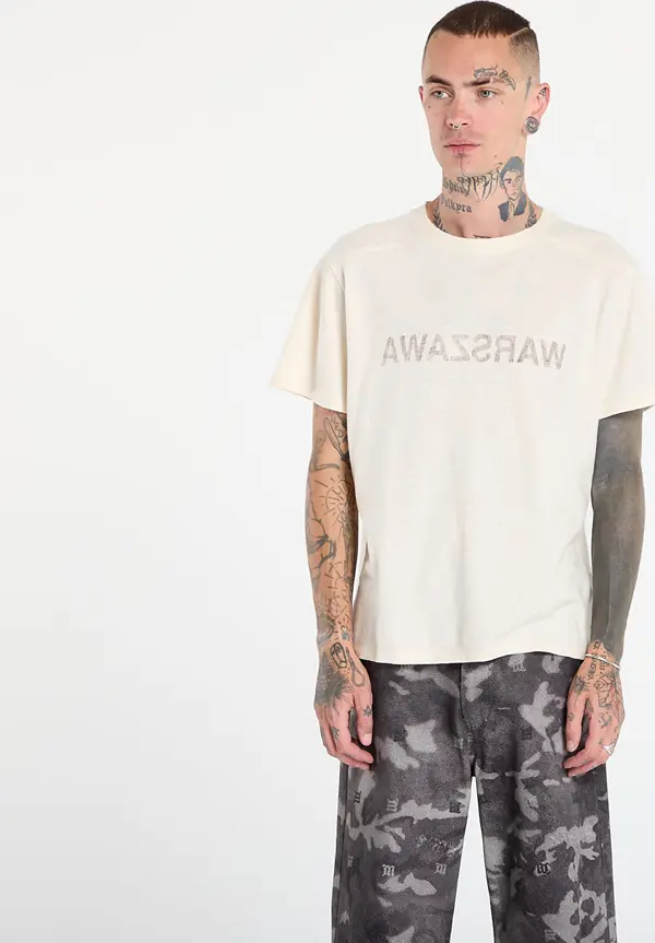 MISBHV Majice MISBHV Warszawa Cold Wave T-Shirt White L