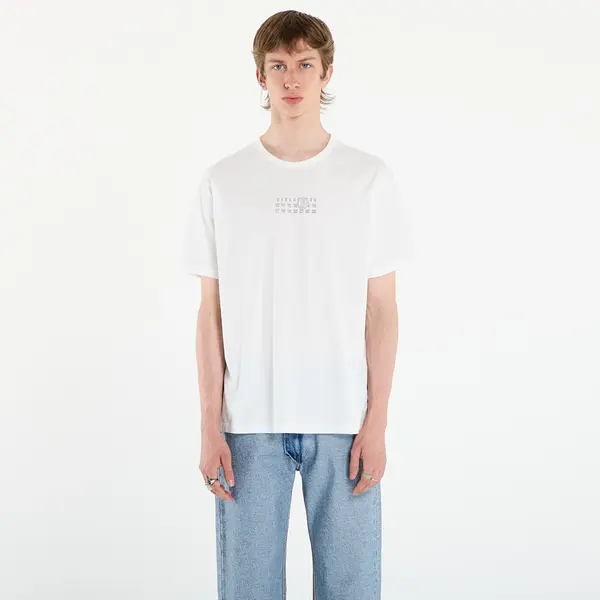 MM6 Maison Margiela Majice MM6 Broken Plate Print T-Shirt Off White M