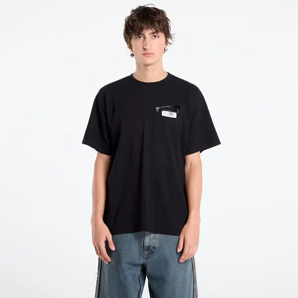 MM6 Maison Margiela Majice MM6 Maison Margiela Trompe l'oeil T-Shirt Black XS