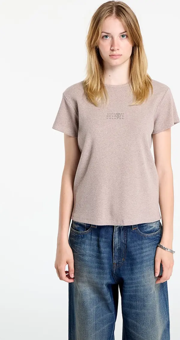 MM6 Majice MM6 Rtw Avp T-Shirt Taupe M