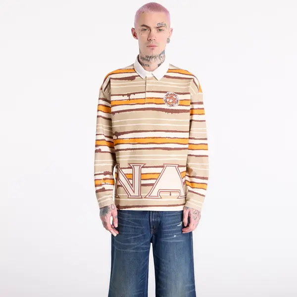 Napapijri Majice Napapijri x PDF Long-Sleeved Polo Shirt Multicolour SNO M