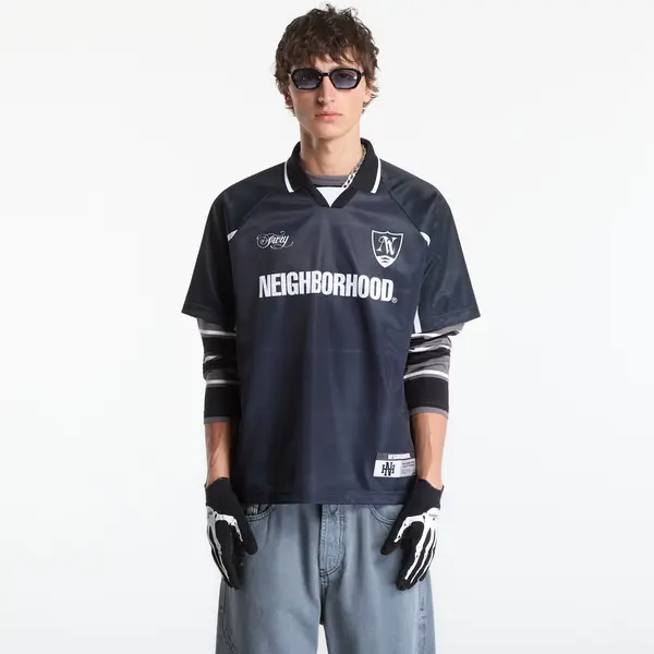 NEIGHBORHOOD Majice NEIGHBORHOOD Game Shirt Ss Charcoal L