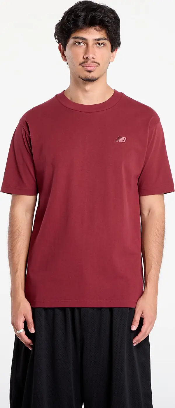 New Balance Majice New Balance Athletics Cotton T-Shirt Bordeaux L