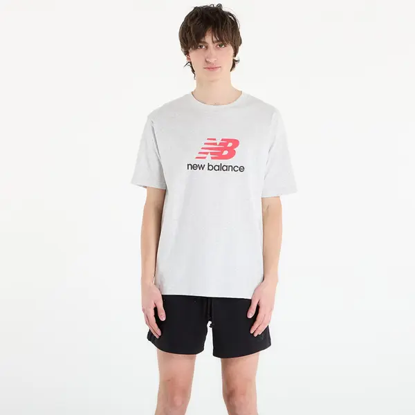 New Balance Majice New Balance Athletics Logo T-Shirt Ash Heather XXL