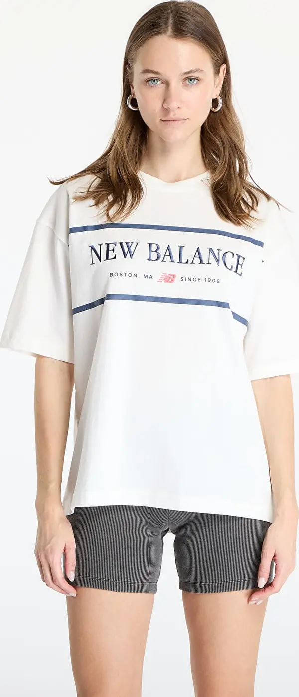 New Balance Majice New Balance Athletics Nautical T-Shirt Seasalt L