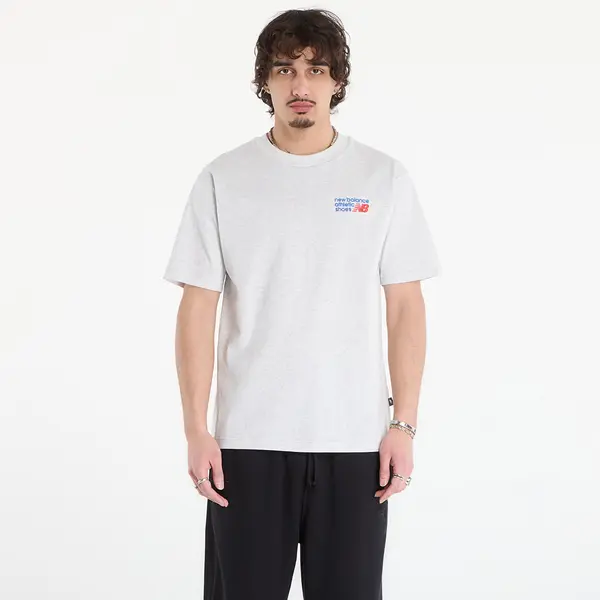New Balance Majice New Balance Athletics Premium Logo T-Shirt Ash Heather S