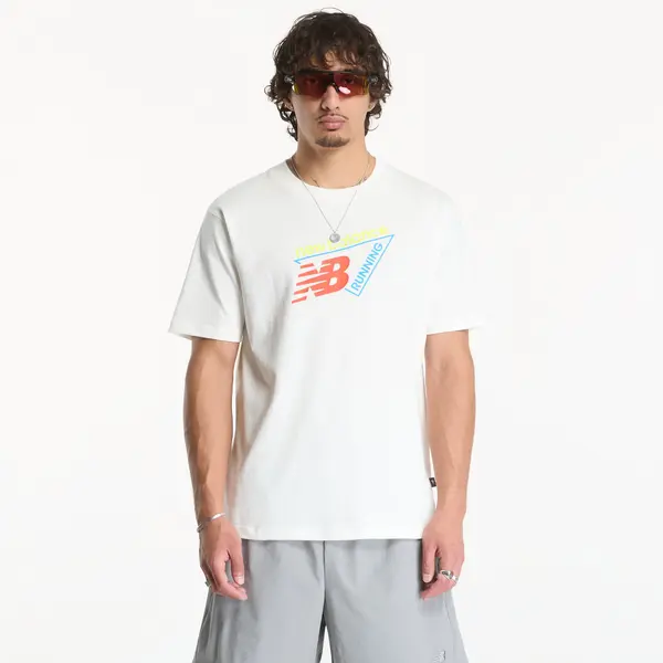 New Balance Majice New Balance Classic Tri-Logo T-shirt Sea Salt L