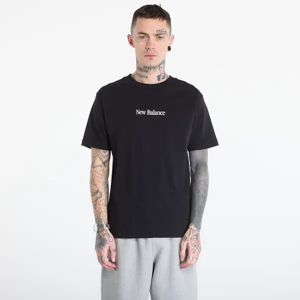New Balance Majice New Balance N Collage T-Shirt Black XL