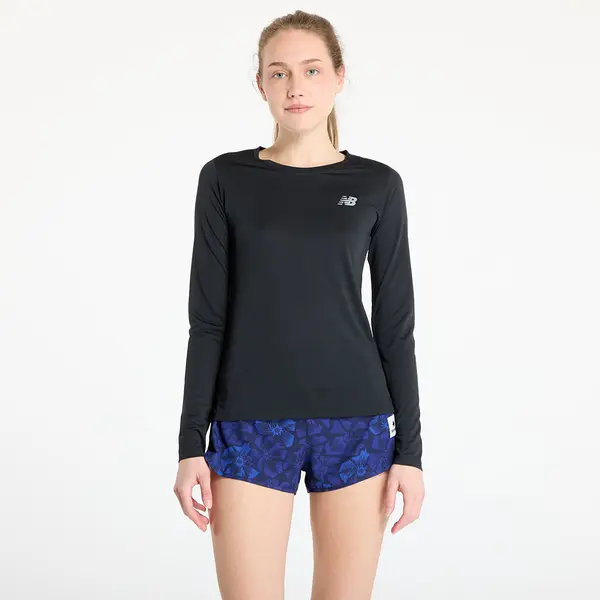New Balance Majice New Balance Sport Long Sleeve Black XS