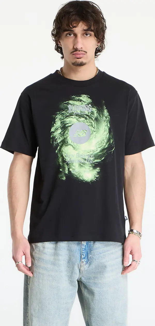 New Balance Majice New Balance Vortex Performance T-Shirt Black XL