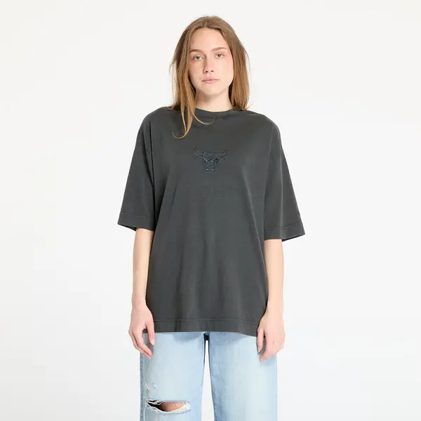 New Era Majice New Era Chicago Bulls Washed Box Tee UNISEX White Heather Gray S
